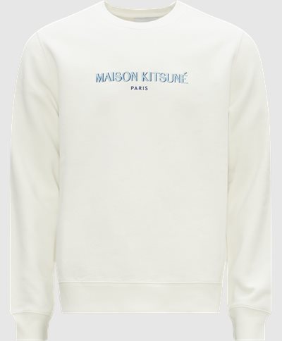 Maison Kitsuné Sweatshirts KM00311KM0020  Hvid